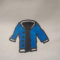 Blue jacket
